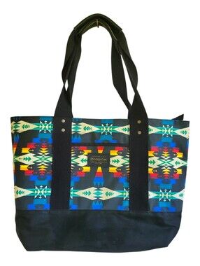 Pendleton Canopy Cotton Zip Tote Bag Southwestern Aztec Western